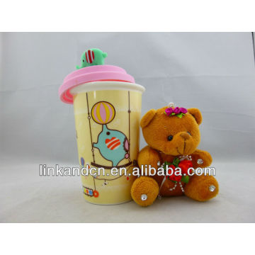 Керамическая чашка KC-01190, керамические чашки для детей